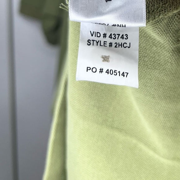 Orvis Men’s Signature Polo Shirt Short Sleeve green heavy pique knit size Medium - Picture 4 of 8